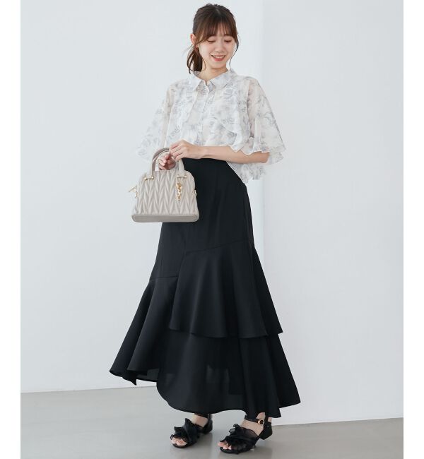 MAJESTICLEGON「ランダムティアードスカート」|スカート|