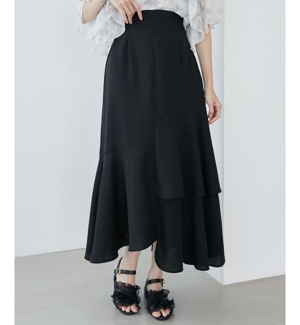 MAJESTICLEGON「ランダムティアードスカート」|スカート|