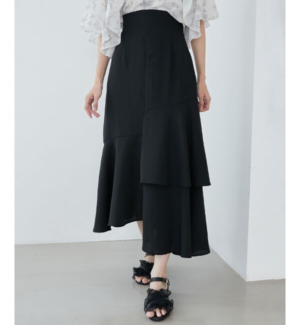 MAJESTICLEGON「ランダムティアードスカート」|スカート|