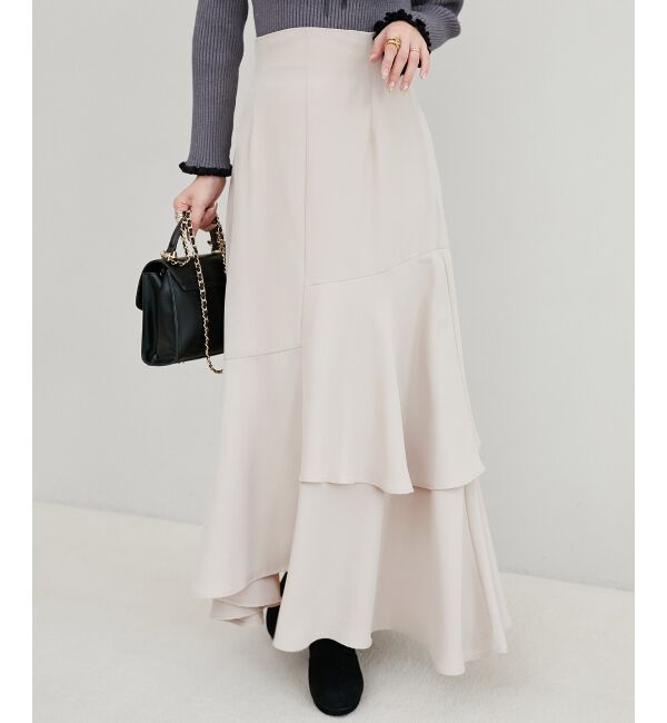 MAJESTICLEGON「ランダムティアードスカート」|スカート|