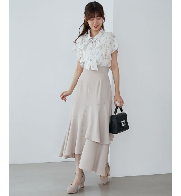 MAJESTICLEGON「ランダムティアードスカート」|スカート|