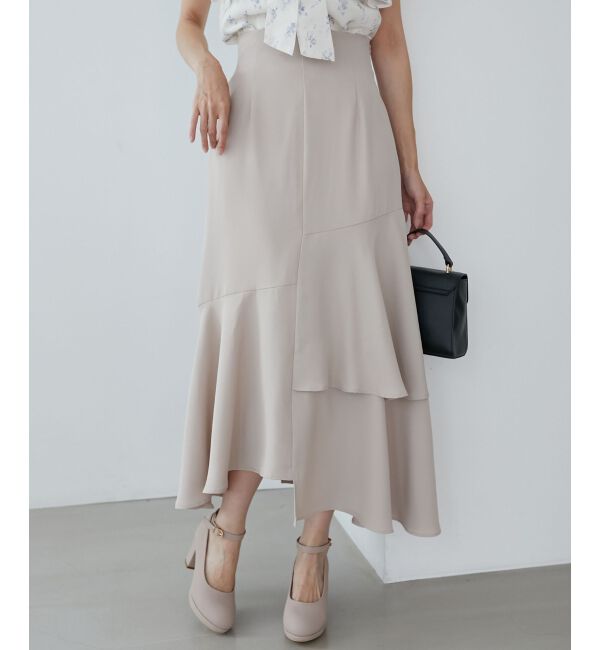 MAJESTICLEGON「ランダムティアードスカート」|スカート|