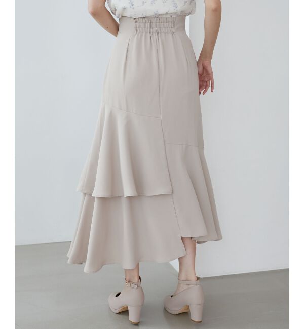 MAJESTICLEGON「ランダムティアードスカート」|スカート|