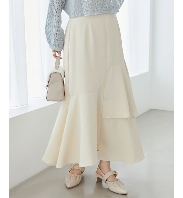 MAJESTICLEGON「ランダムティアードスカート」|スカート|