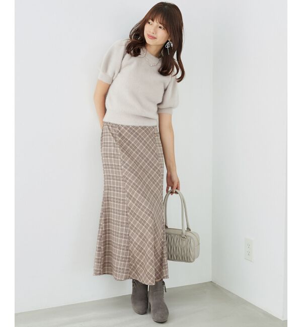 MAJESTICLEGON「チェックマーメイドスカート」|スカート|