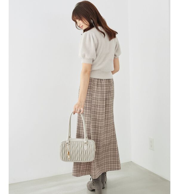 MAJESTICLEGON「チェックマーメイドスカート」|スカート|