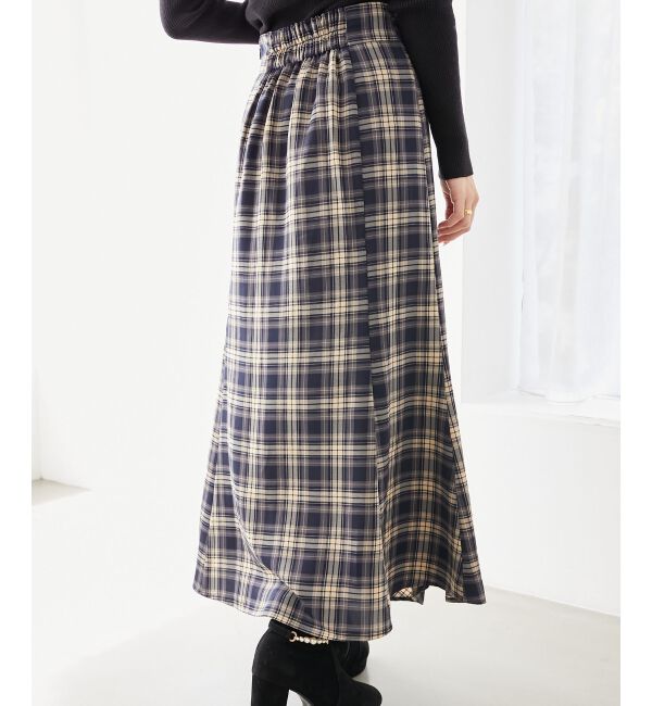 MAJESTICLEGON「チェックマーメイドスカート」|スカート|