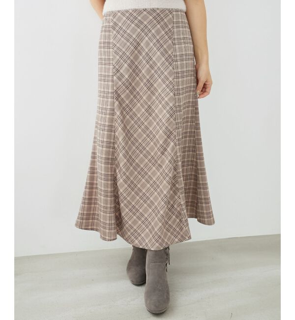 MAJESTICLEGON「チェックマーメイドスカート」|スカート|