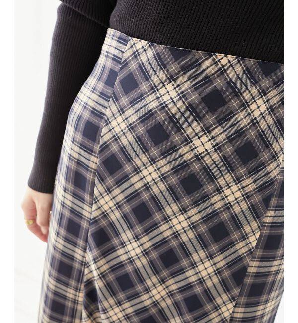 MAJESTICLEGON「チェックマーメイドスカート」|スカート|