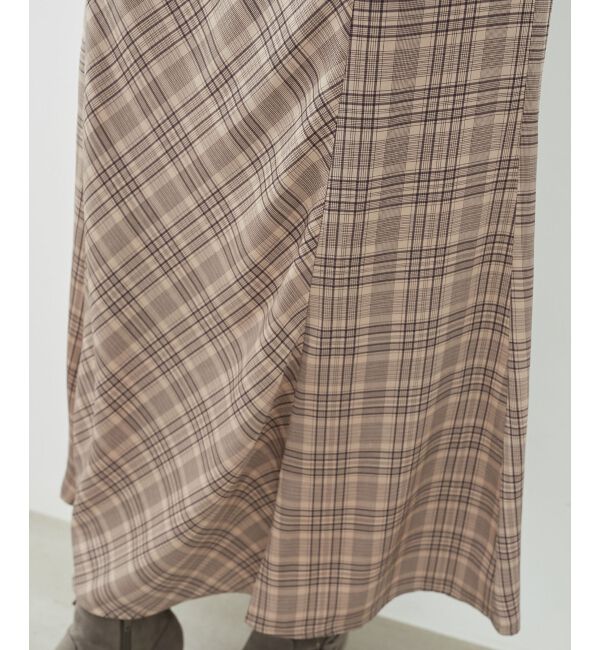 MAJESTICLEGON「チェックマーメイドスカート」|スカート|