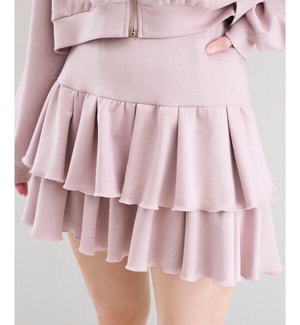  「&infin;キラキララインストーンスカパン」|スカート|