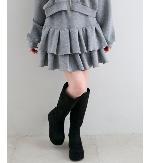  「&infin;キラキララインストーンスカパン」|スカート|