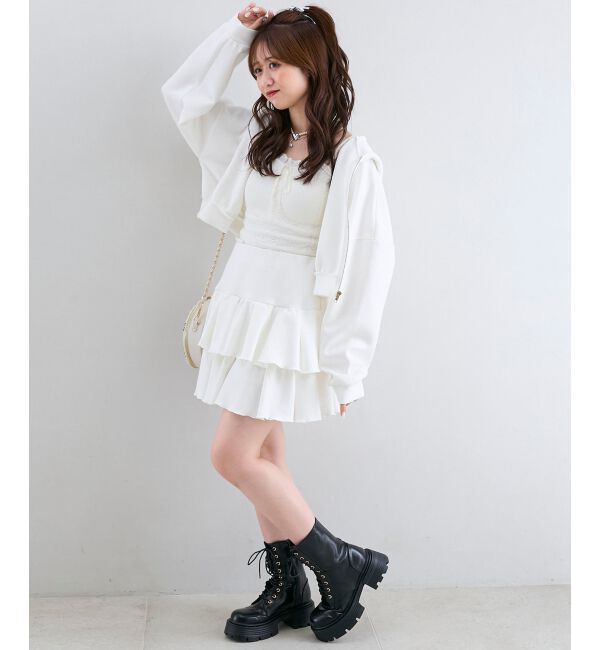  「&infin;キラキララインストーンスカパン」|スカート|