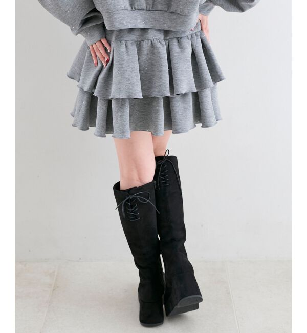  「&infin;キラキララインストーンスカパン」|スカート|