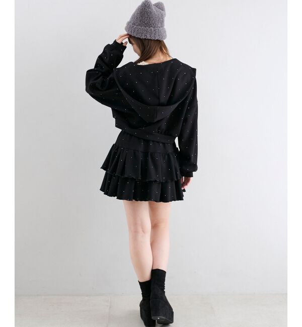  「&infin;キラキララインストーンスカパン」|スカート|