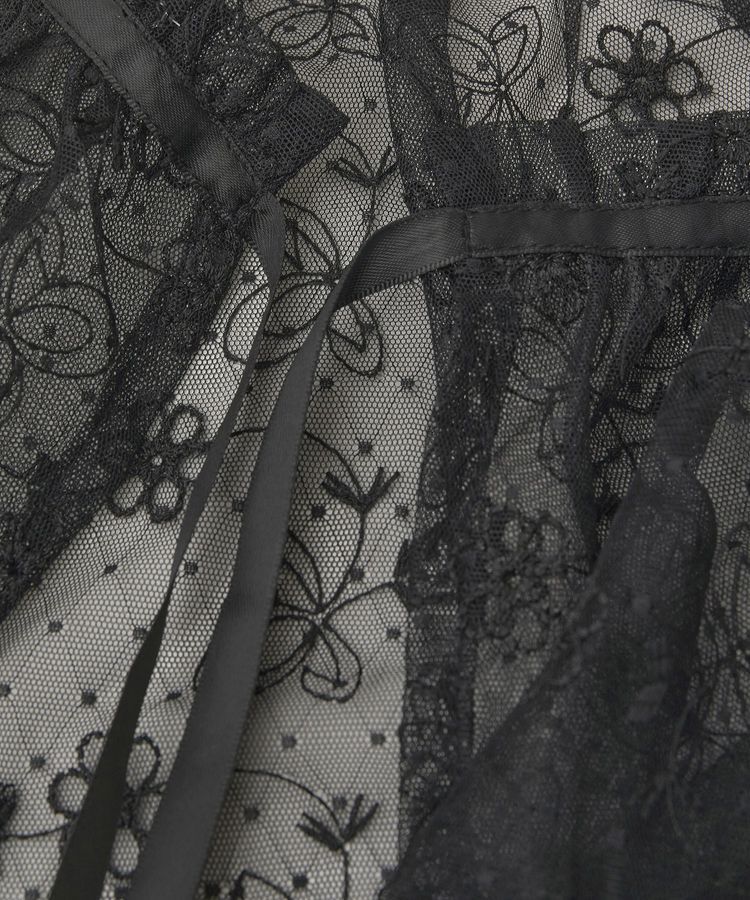 earth music&ecology「フラワー刺繍レイヤードスカート」|スカート|