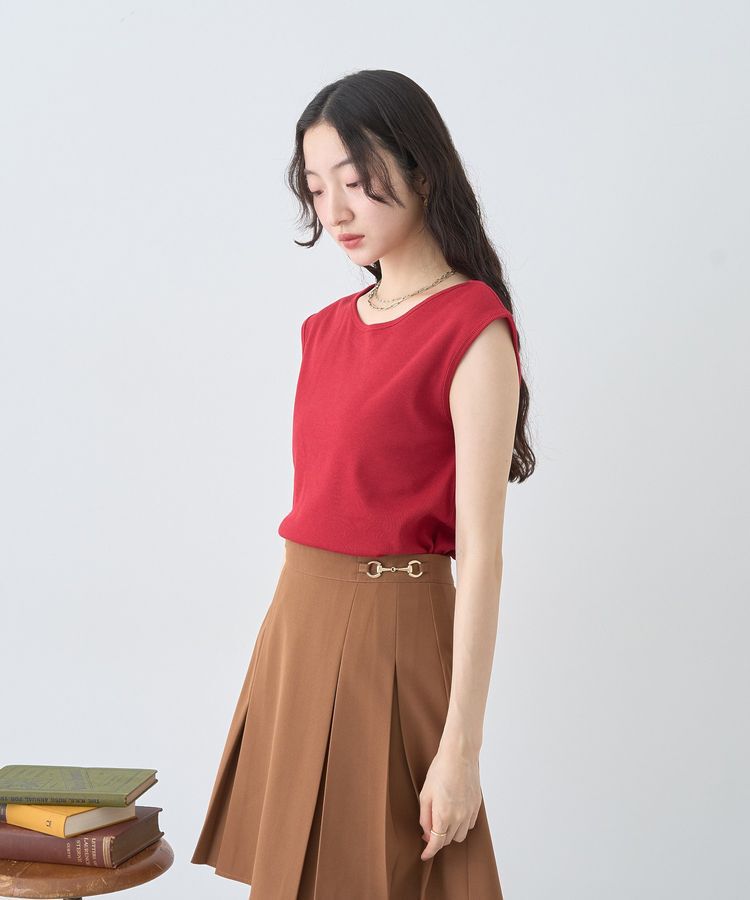 earth music&ecology「前後2wayステッチリブタンクトップ」|キャミソール|