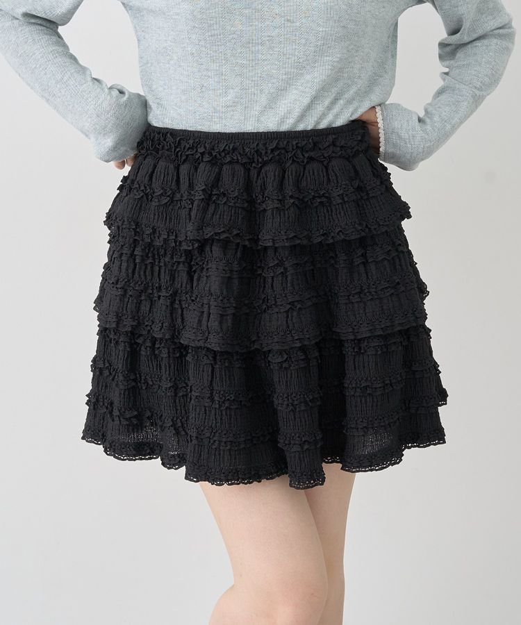 earth music&ecology「フリフリミニスカート」|スカート|