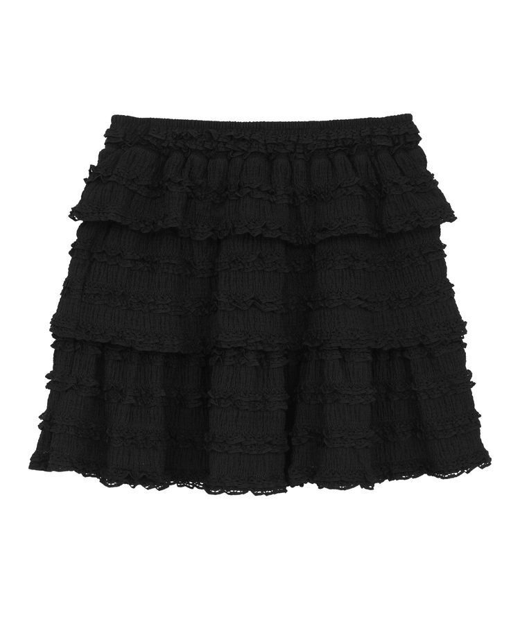 earth music&ecology「フリフリミニスカート」|スカート|