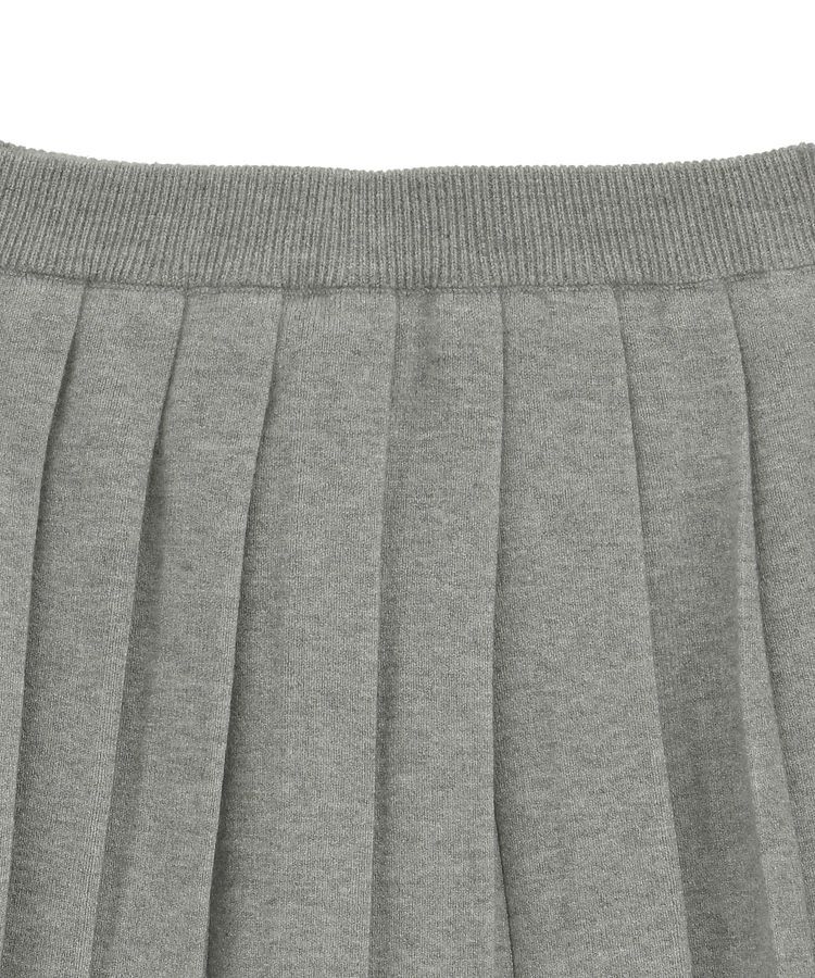 earth music&ecology「ニットプリーツスカート」|スカート|