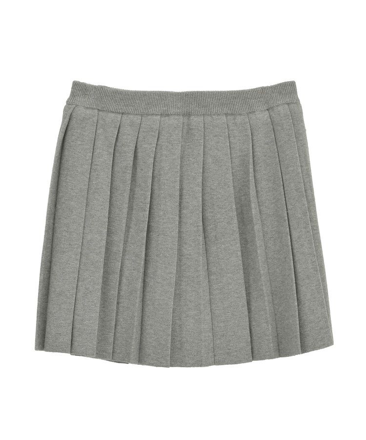 earth music&ecology「ニットプリーツスカート」|スカート|