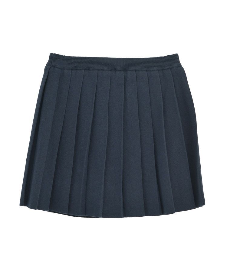 earth music&ecology「ニットプリーツスカート」|スカート|