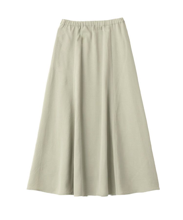 earth music&ecology「サテンフレアスカート」|フレア|