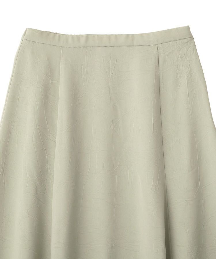 earth music&ecology「サテンフレアスカート」|フレア|
