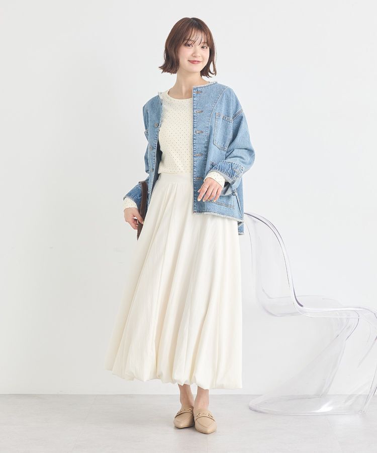 earth music&ecology「バルーンスカート」|スカート|