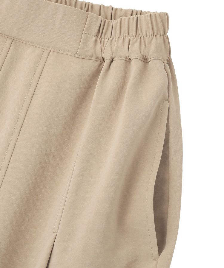 Green Parks「プリーツサテンフレアスカート」|フレア|