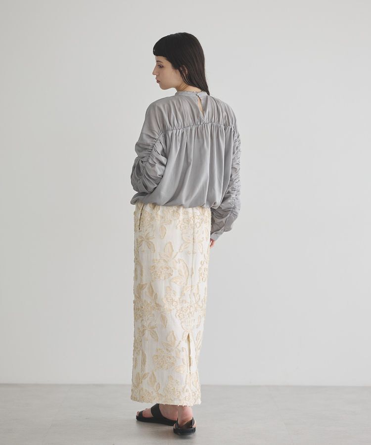 GARAGE OF GOOD CLOTHING「カットジャガード柄タイトスカートA」|タイト|