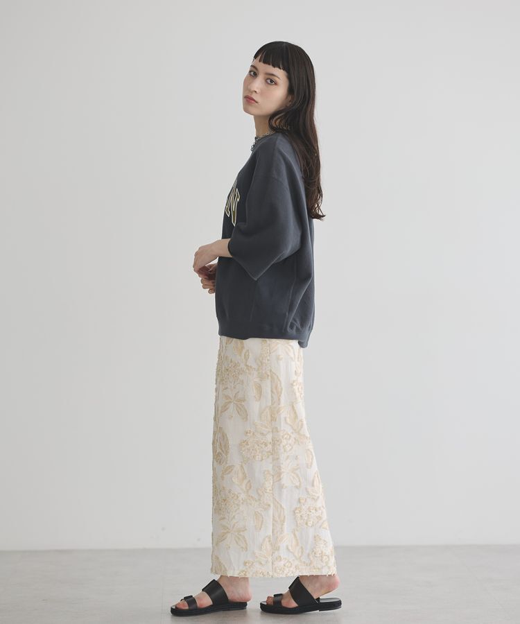 GARAGE OF GOOD CLOTHING「カットジャガード柄タイトスカートA」|タイト|