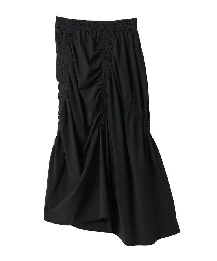 GARAGE OF GOOD CLOTHING「アシメギャザーロングスカート」|スカート|