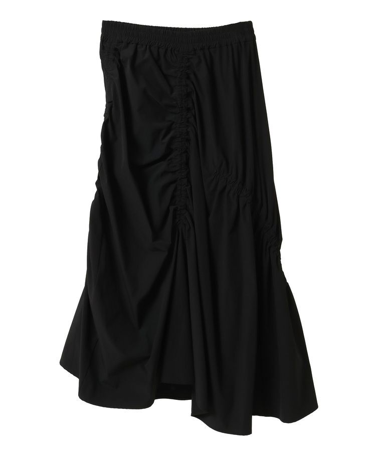 GARAGE OF GOOD CLOTHING「アシメギャザーロングスカート」|スカート|