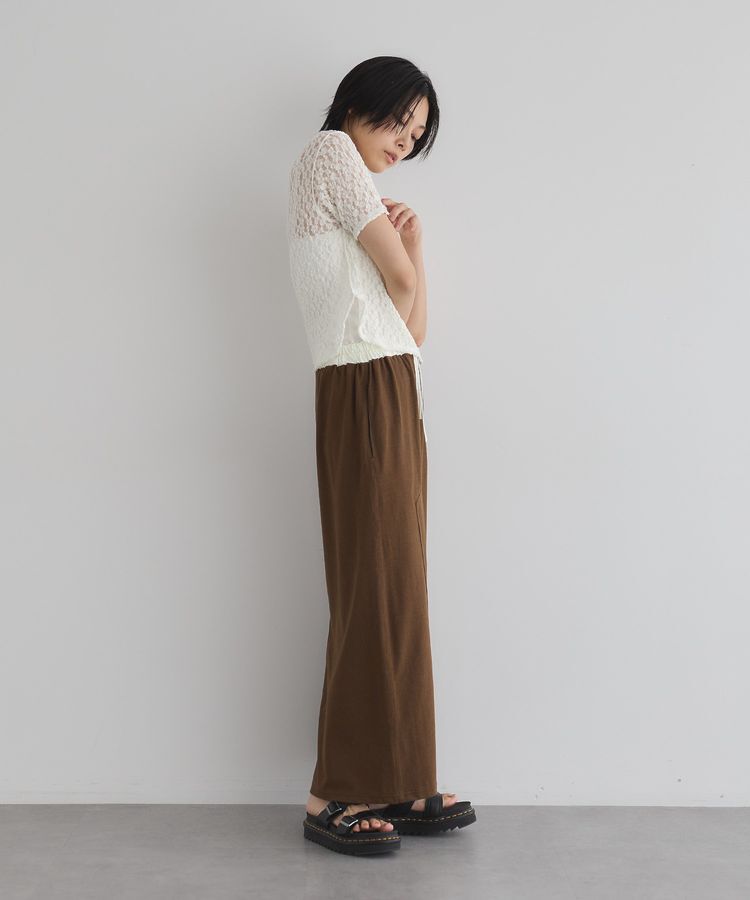 GARAGE OF GOOD CLOTHING「【日本製】クロッチデザインロングスカート」|タイト|