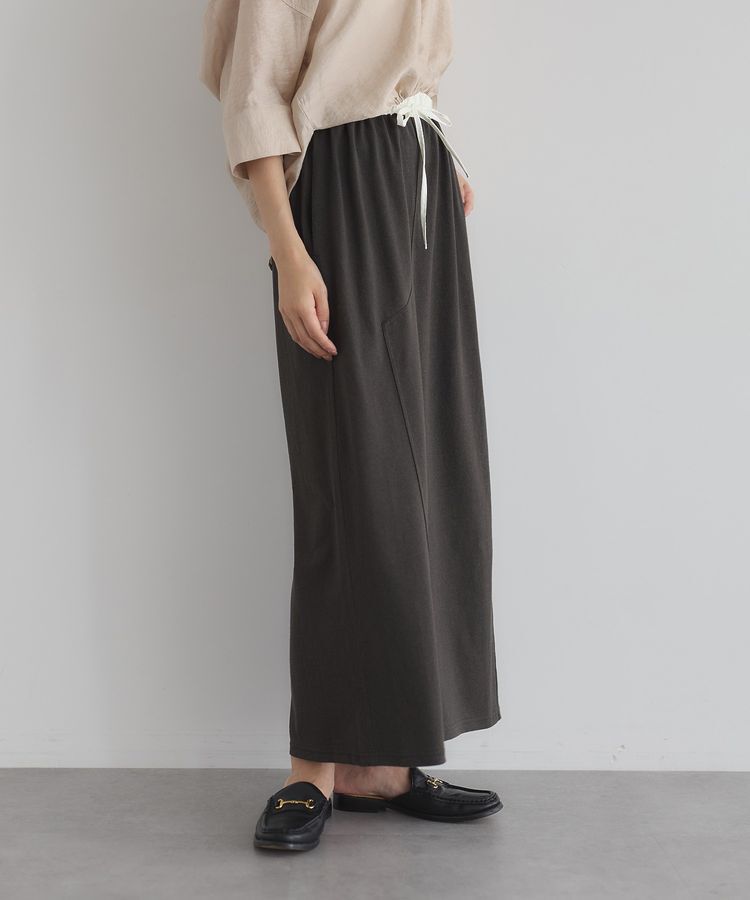 GARAGE OF GOOD CLOTHING「【日本製】クロッチデザインロングスカート」|タイト|