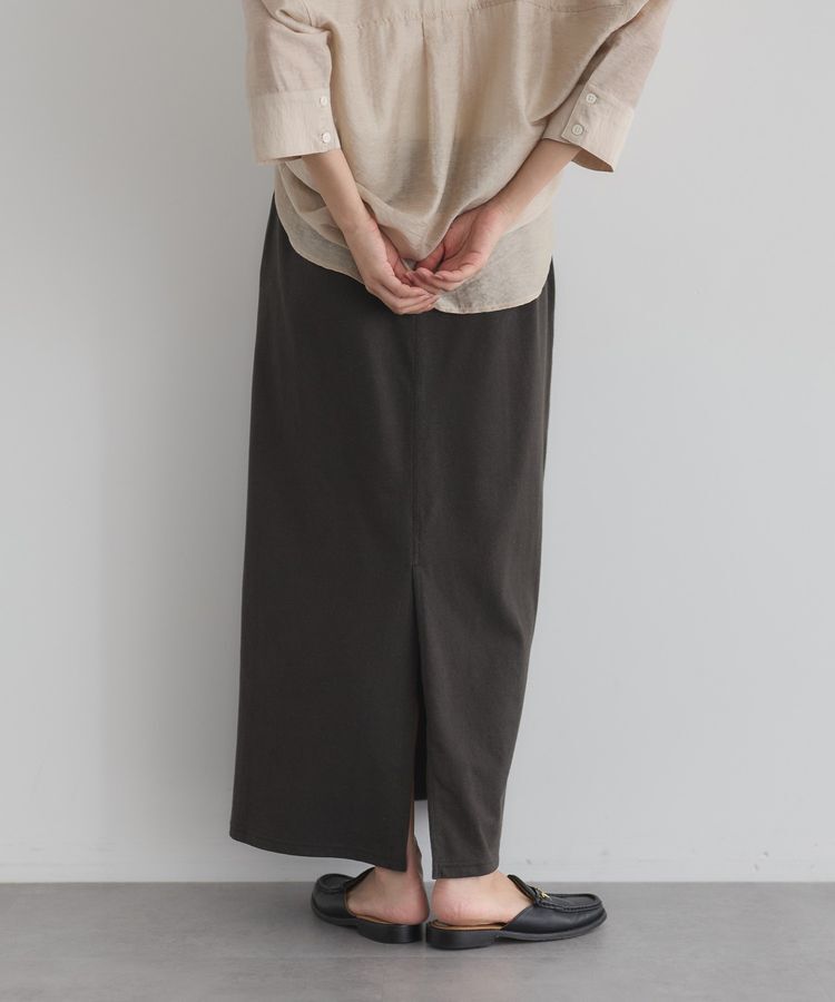 GARAGE OF GOOD CLOTHING「【日本製】クロッチデザインロングスカート」|タイト|