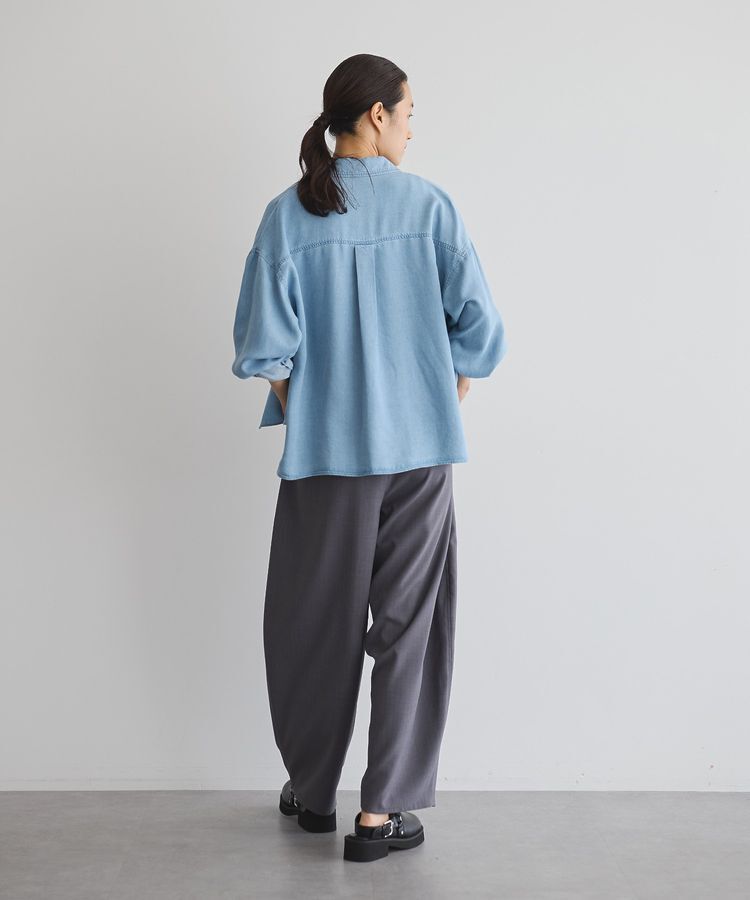 GARAGE OF GOOD CLOTHING「ヴィンテージ加工ショート丈シャツ」|シャツ・ブラウス|