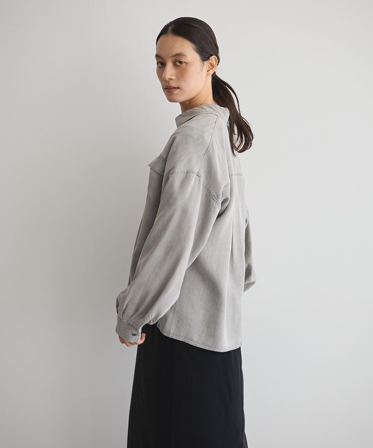 GARAGE OF GOOD CLOTHING「ヴィンテージ加工ショート丈シャツ」|シャツ・ブラウス|