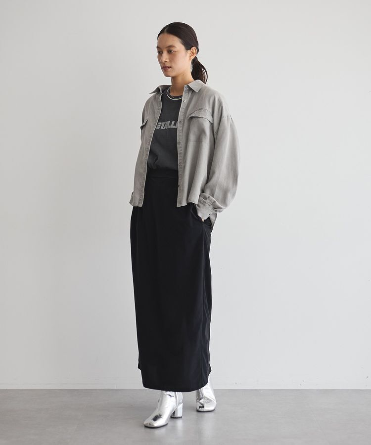 GARAGE OF GOOD CLOTHING「ヴィンテージ加工ショート丈シャツ」|シャツ・ブラウス|