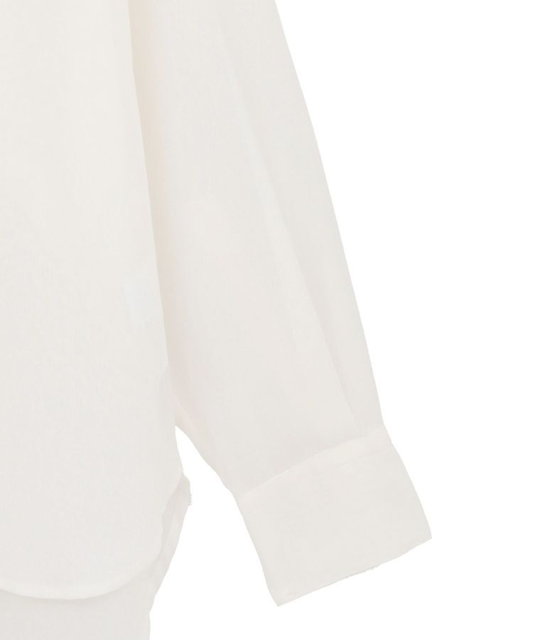 GARAGE OF GOOD CLOTHING「【日本製】ボイルオーガンジーロングシャツ」|シャツ・ブラウス|