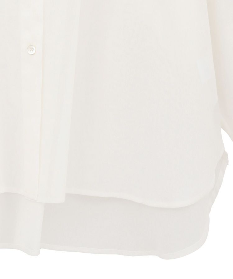 GARAGE OF GOOD CLOTHING「【日本製】ボイルオーガンジーロングシャツ」|シャツ・ブラウス|