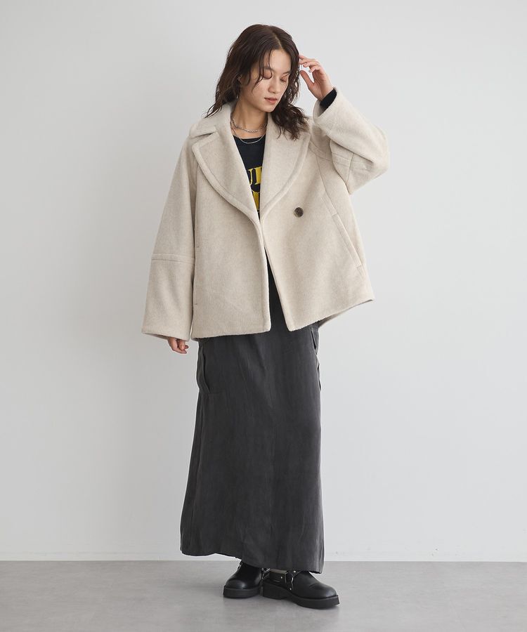 GARAGE OF GOOD CLOTHING「フィブリルIラインカーゴスカート」|タイト|