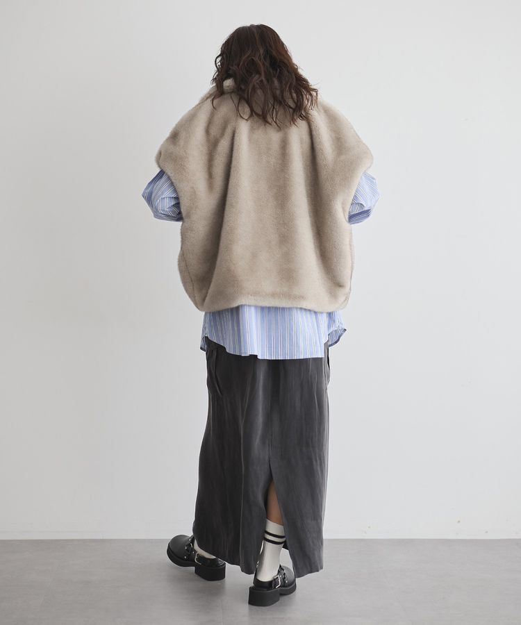 GARAGE OF GOOD CLOTHING「フィブリルIラインカーゴスカート」|タイト|