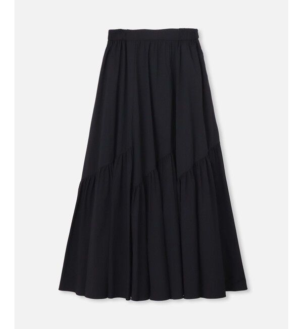 allureville「◇バイヤス切替ギャザースカート」|スカート|