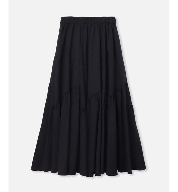 allureville「◇バイヤス切替ギャザースカート」|スカート|