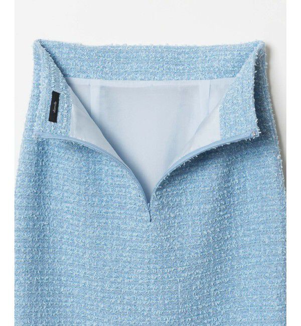allureville「【セットアップ対応商品】ジオリカラメツイードハイウエストタイトスカート」|タイト|