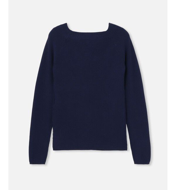 allureville「2WAYネックサイドスリットプルオーバー」|ニット・セーター|