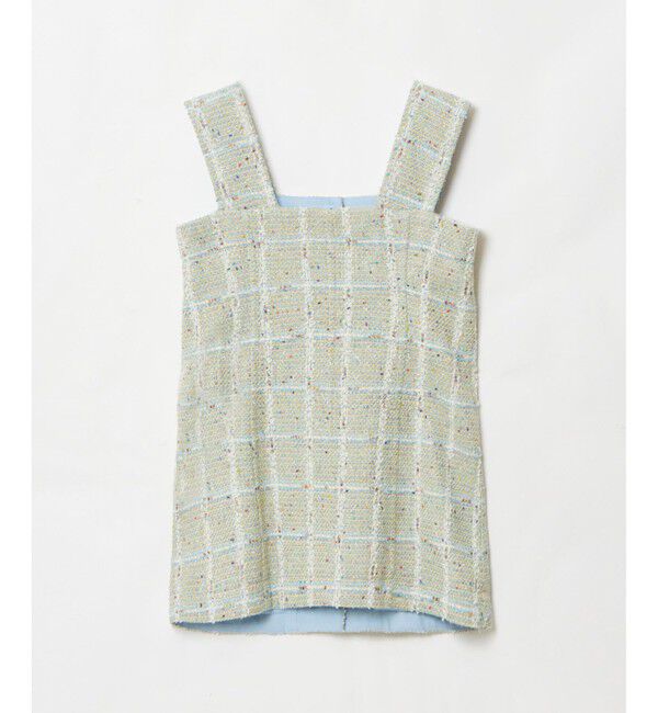 LOULOU WILLOUGHBY「【LOULOU WILLOUGHBY】LINTONツイードジレ」|ベスト・ジレ|