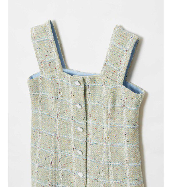 LOULOU WILLOUGHBY「【LOULOU WILLOUGHBY】LINTONツイードジレ」|ベスト・ジレ|